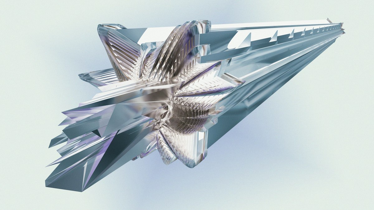 Close crop of a machined connector