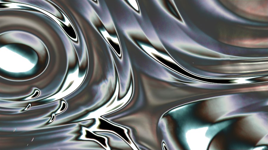 Abstract light texture in the Seoul tuning lab